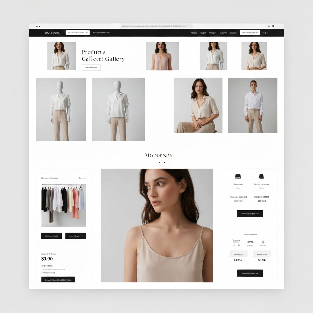 Loja de Roupas Moderna